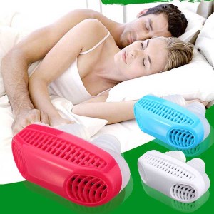 Anti snoring device - Silicone Air Purifier Sleeping Nose Breath Aid 