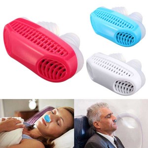 Anti snoring device - Silicone Air Purifier Sleeping Nose Breath Aid 