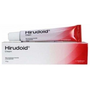 Hirudoid Cream for Scars Bruises Skin Anti Inflamation Burns 10 gr. 