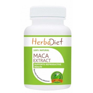 Maca Root Extract 60 500mg Capsules for Women (Breast Enchance) & Men (Testosterone Boost)