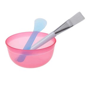 Makeup DIY Facial Face Mask Bowl - Brush - Spoon - Stick Beauty Tool Kit / 3Pcs 