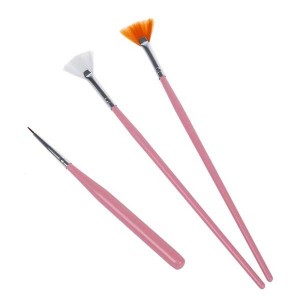 Nail Art Acrylic UV Gel Design Brush Set Painting Pen Tips Tools Kit 15Pcs 