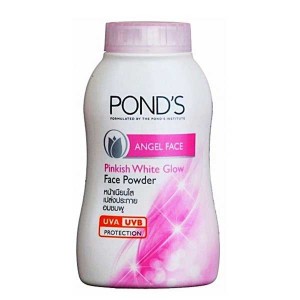 Pond's Angel Face powder for Pinkish White glow.  Magic Powder Oil And Blemish Control 50 gr.