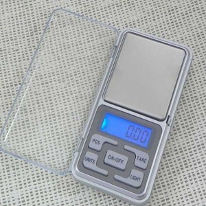 Pocket Sized Digital Electronic Scale for Weight up to 500g